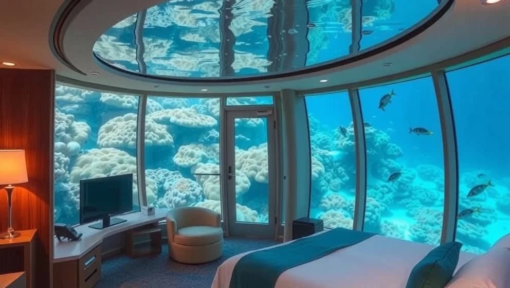 Bästa undervattenshotellen för dykentusiaster